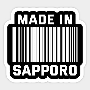 Made in Sapporo Sticker